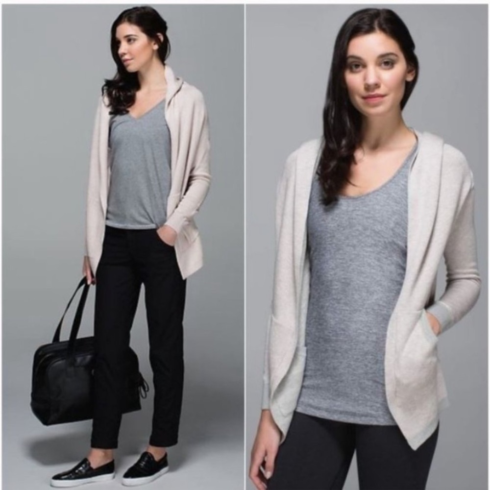 Reversible soft lululemon cardigan